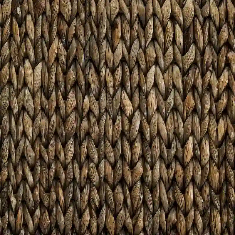Testiera queen con giunco marino naturale intrecciato a mano