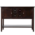 Credenza buffet in legno massello con cassetti, ante e ripiano