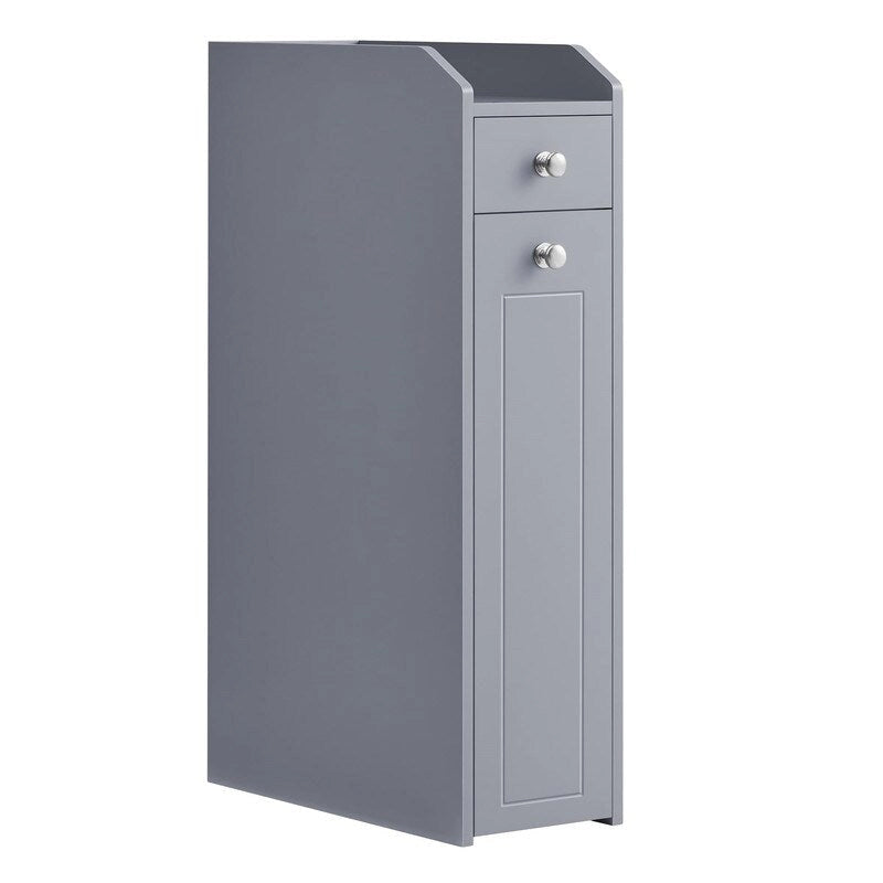 Mobiletto salvaspazio da bagno con cassetti, 15.7 x 7 x 27.5 in