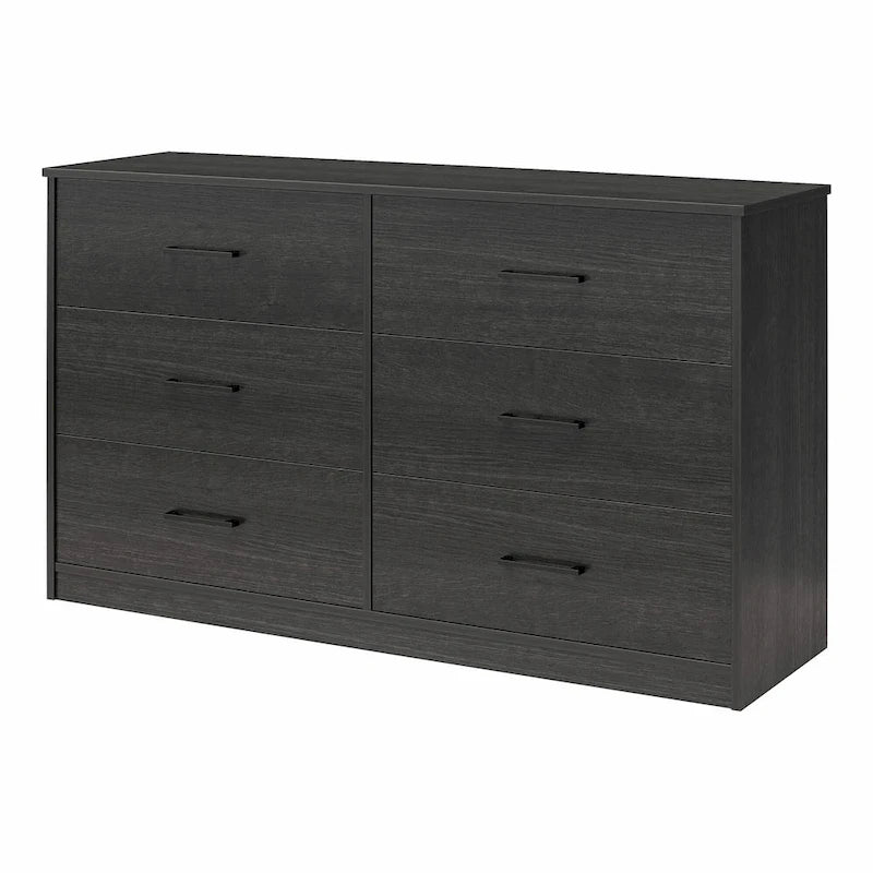 Cassettiera larga con 6 cassetti e guide metalliche